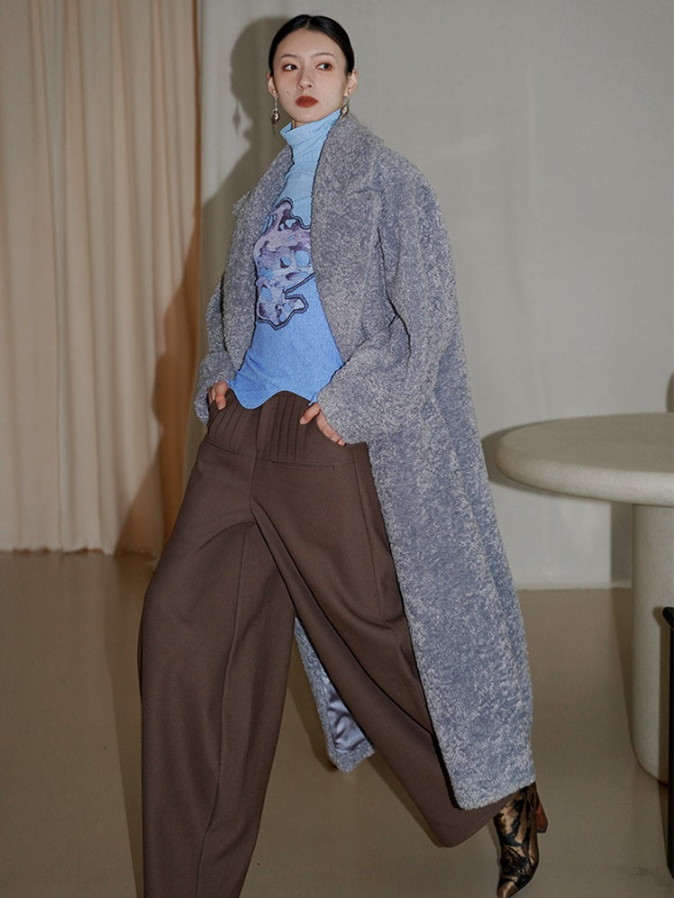HeavyWeight Wool Long Loose Coat