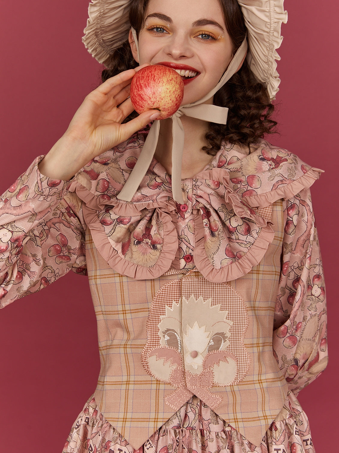 Choux mignon de brise mignonne rétro antique douce