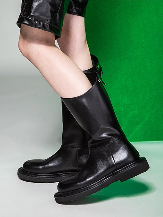 Irregular Nichi Platform Boots