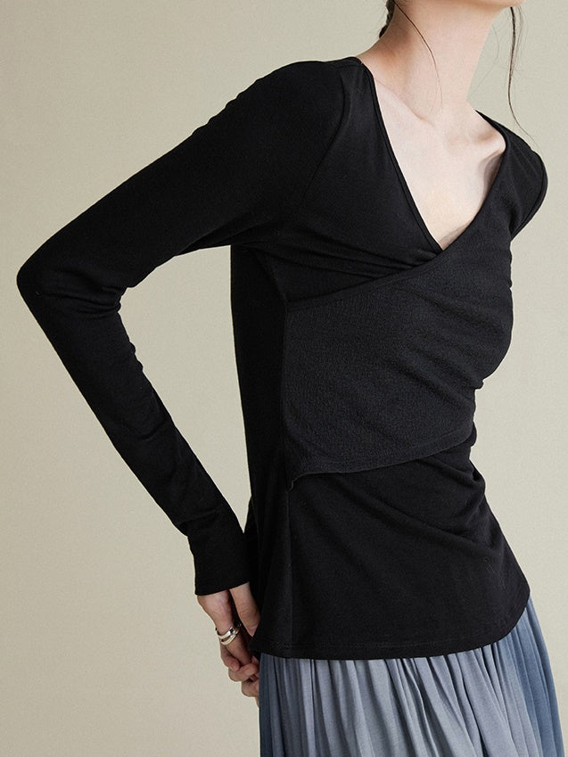 V-NECK CACHECOEUR T-Shirt