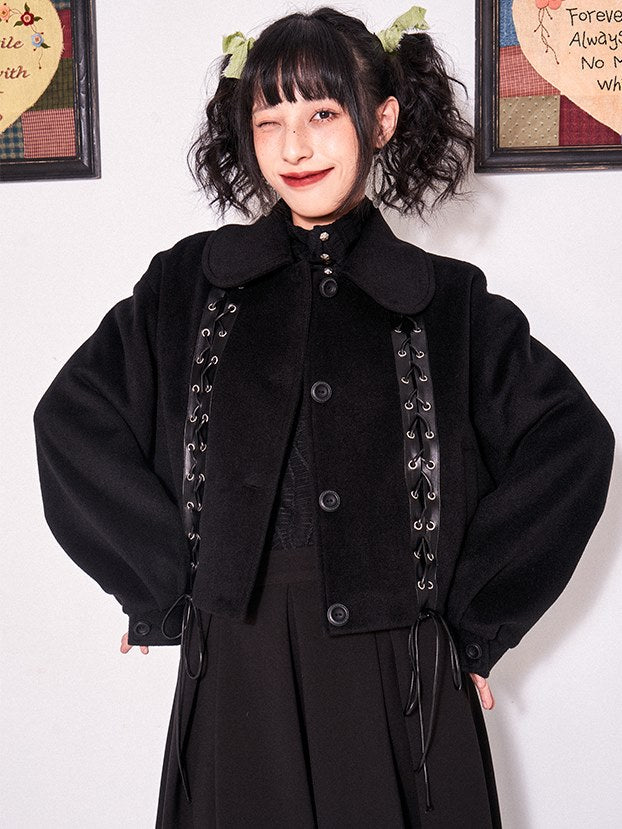 인형 목 디자인 코트