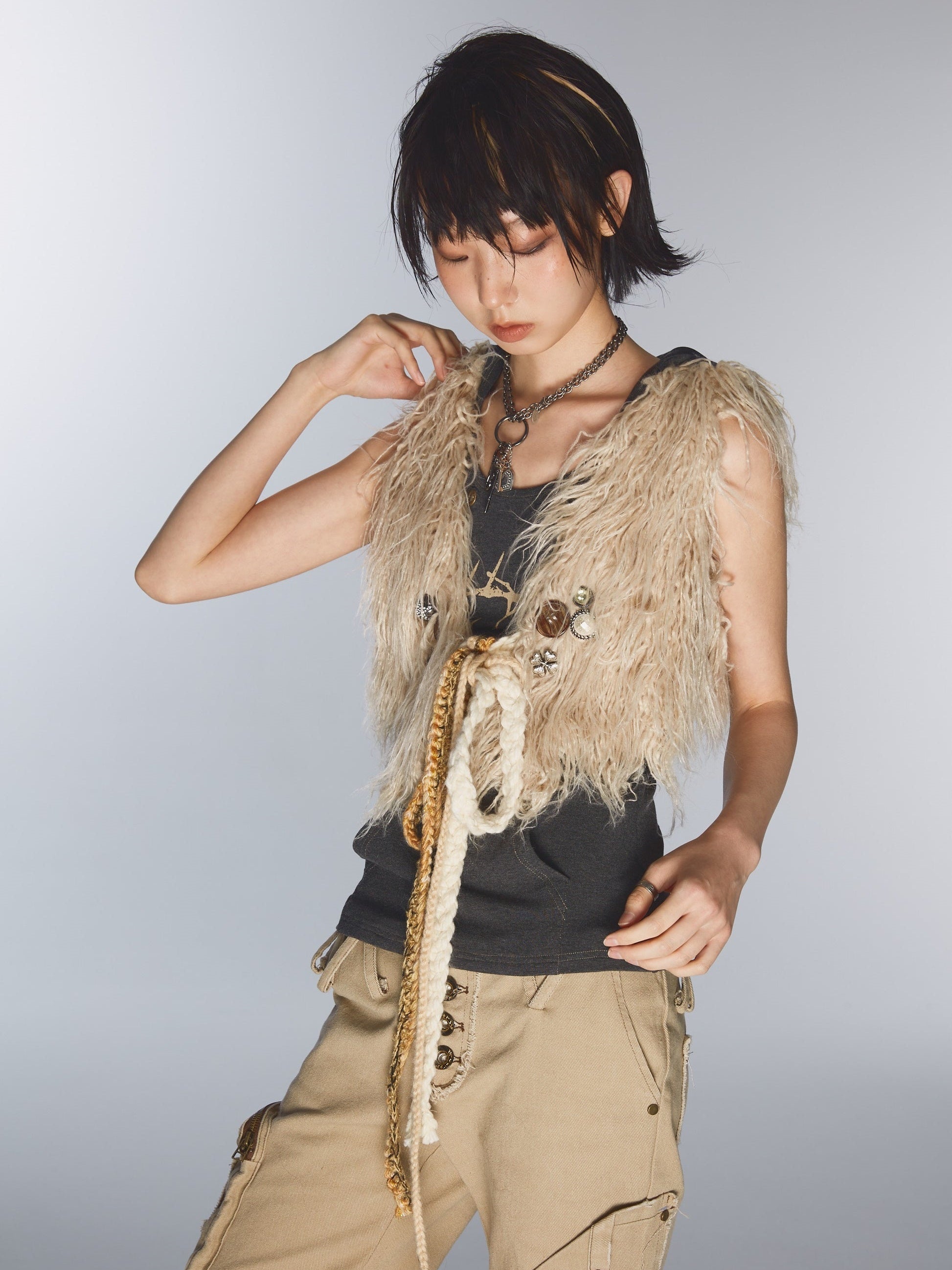 고탄성 슬림 핏 소매 인쇄 까마귀