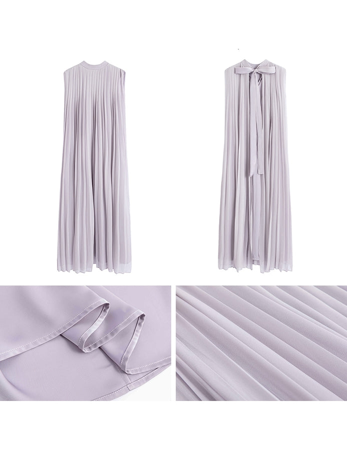 Organ PLEATED DOUBLE LAYER Dress