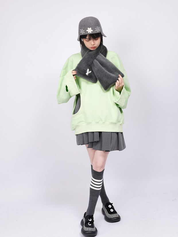 Plüsch warmer Schalldämpfer