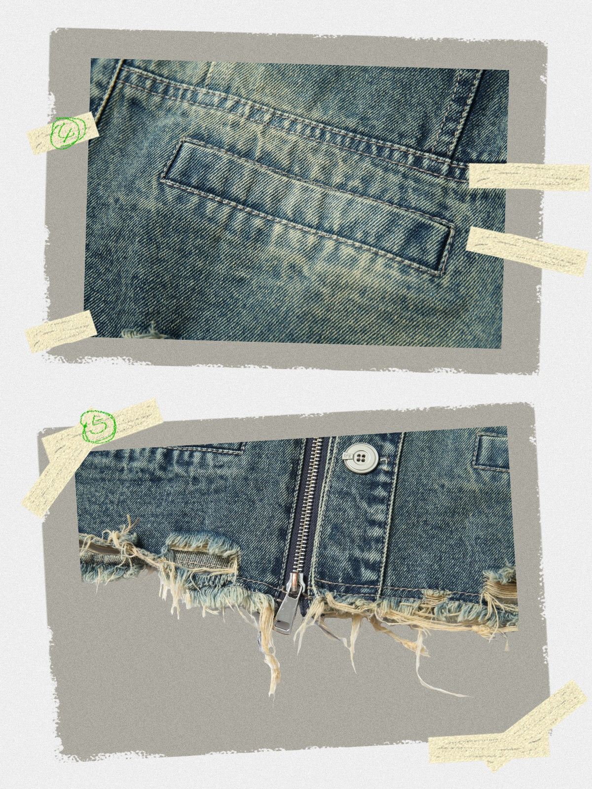 LOOSE SHORT DENIM JACKET