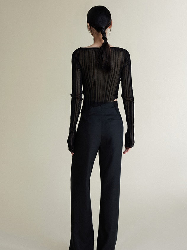 Short Vest & Cardigan TWO-PIECE Set