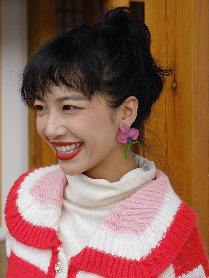 Phalaenopsis 귀걸이