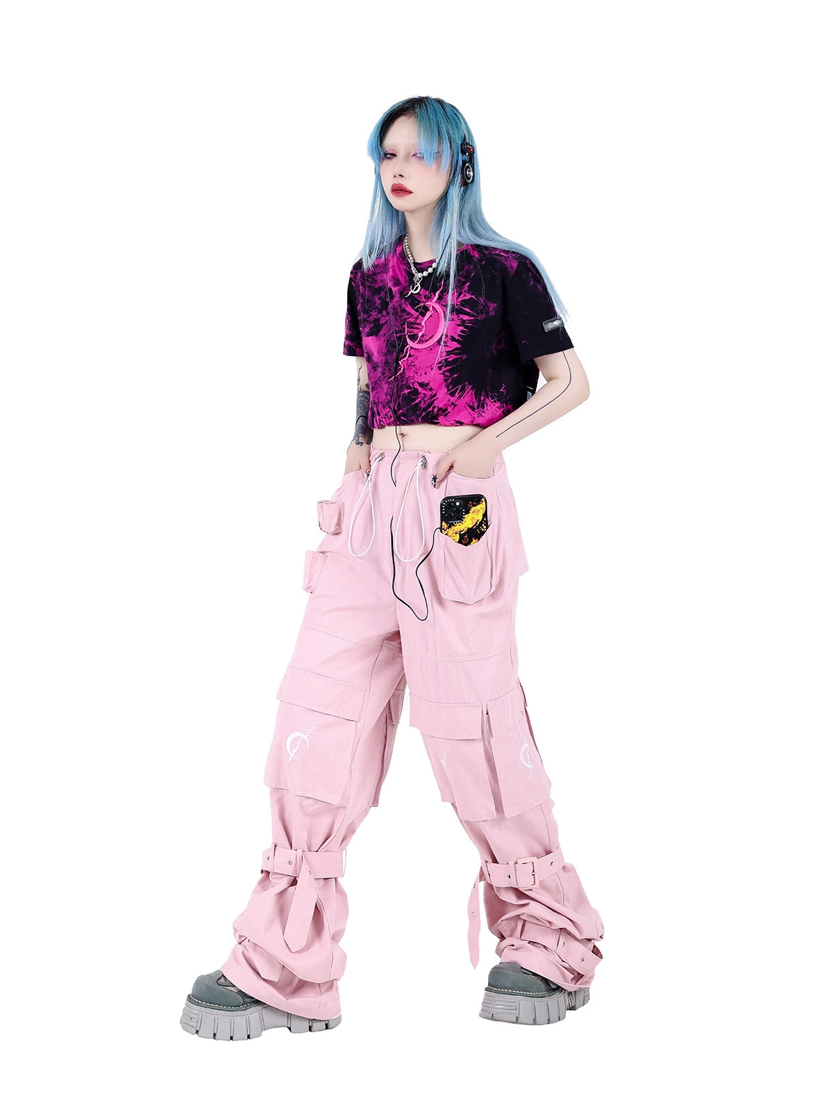 TIE-DYE SHORT T-SHIRT