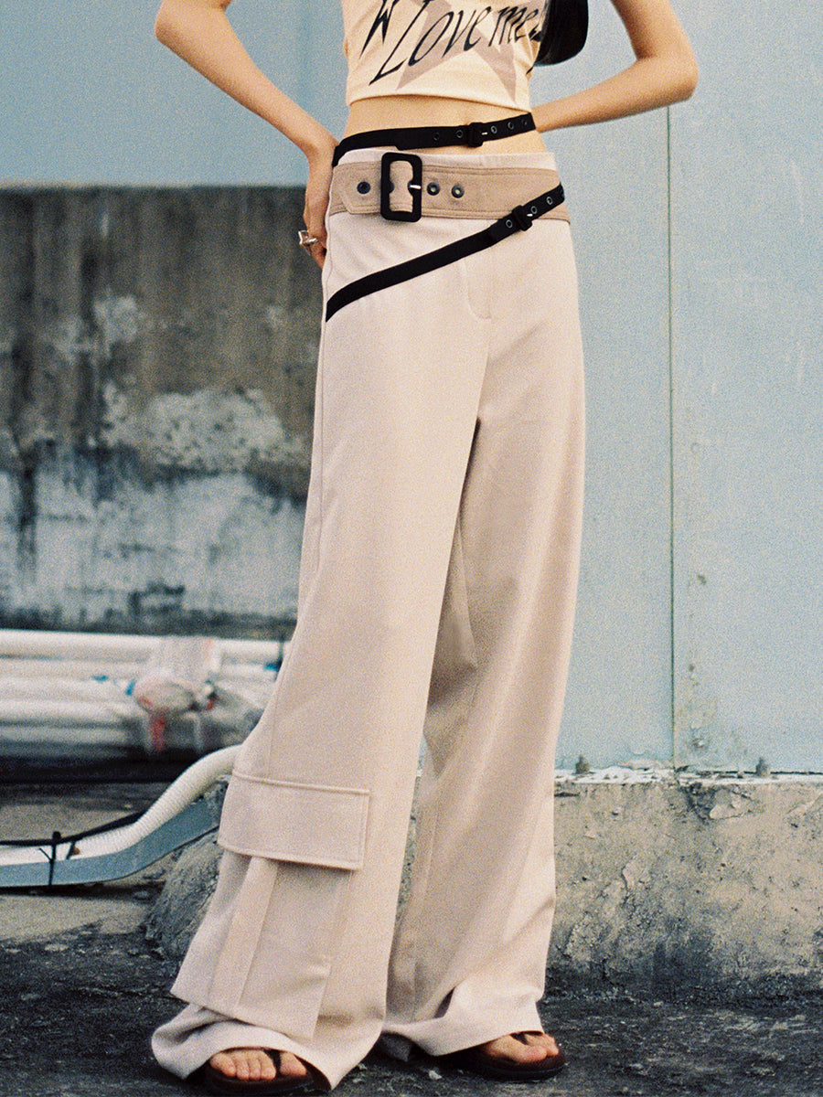 Lose Casual Wide-Big Nichi Hosen