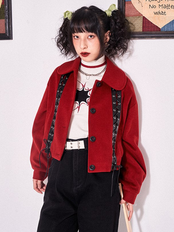 인형 목 디자인 코트