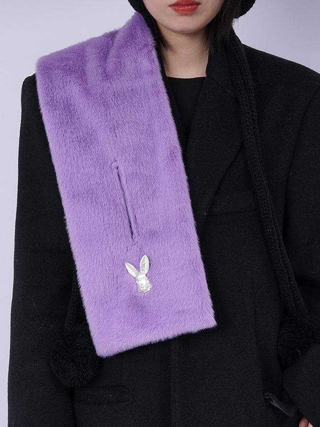 Plüsch warmer Schalldämpfer