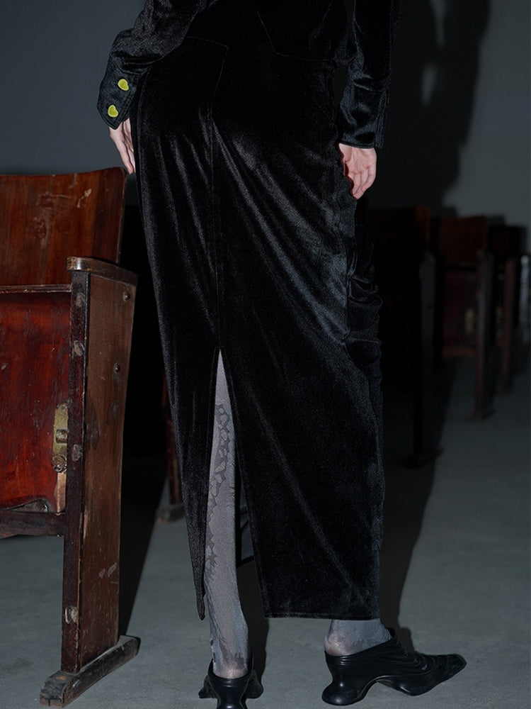 Samtfalten -Longrock