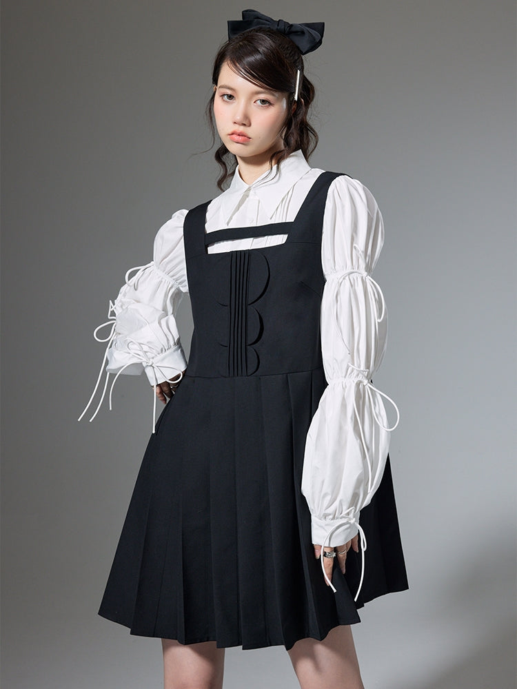 Outlets Lu And Ro pinafore dress