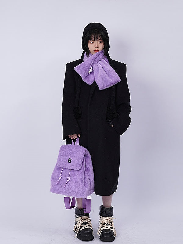 Plüsch warmer Schalldämpfer