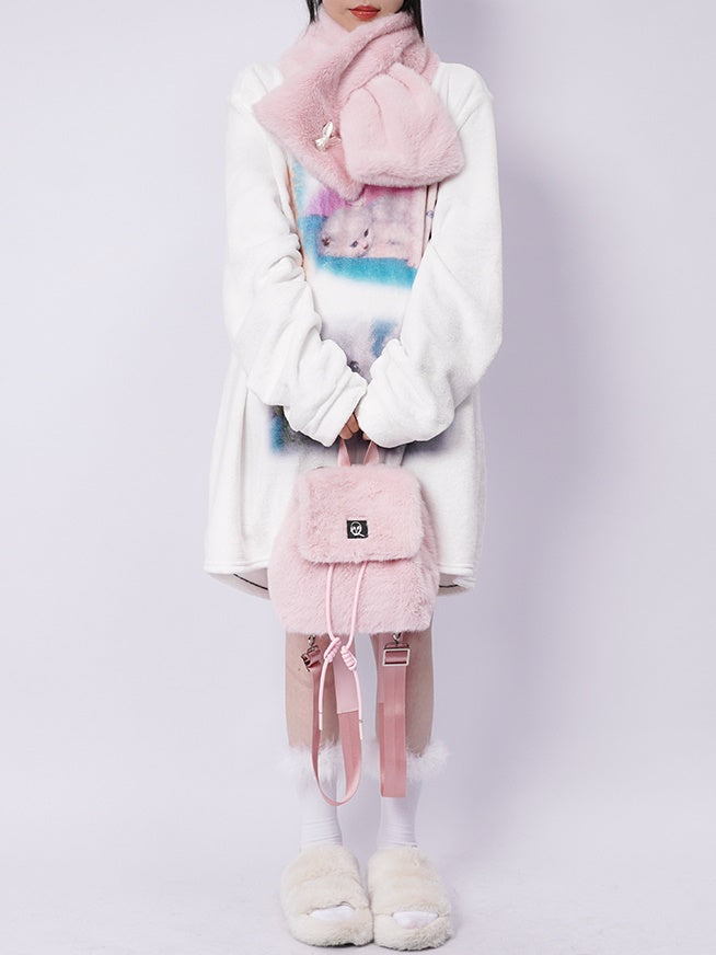 Plüsch warmer Schalldämpfer