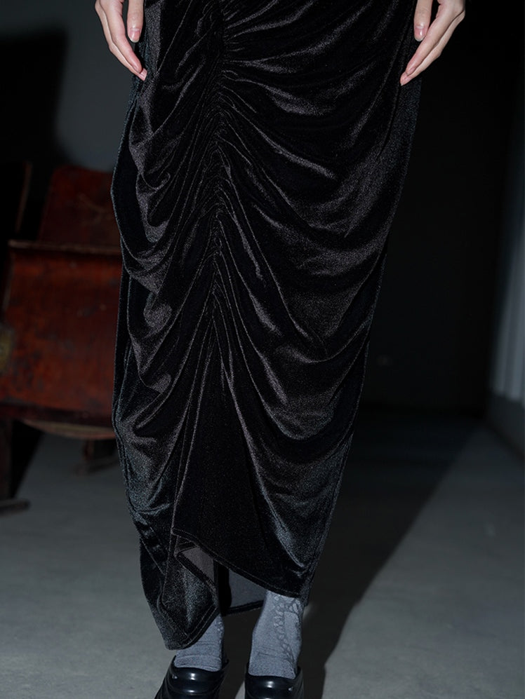 Samtfalten -Longrock