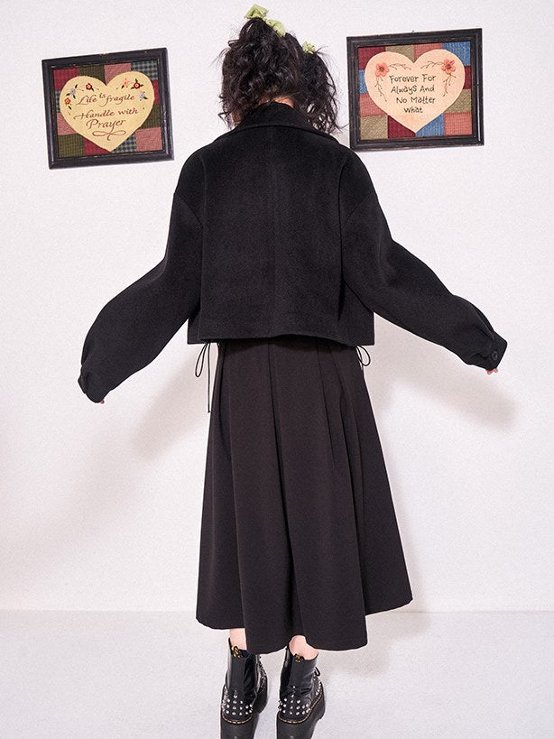 인형 목 디자인 코트