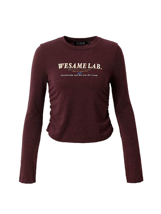 Briefe drucken Langarm T-Shirt