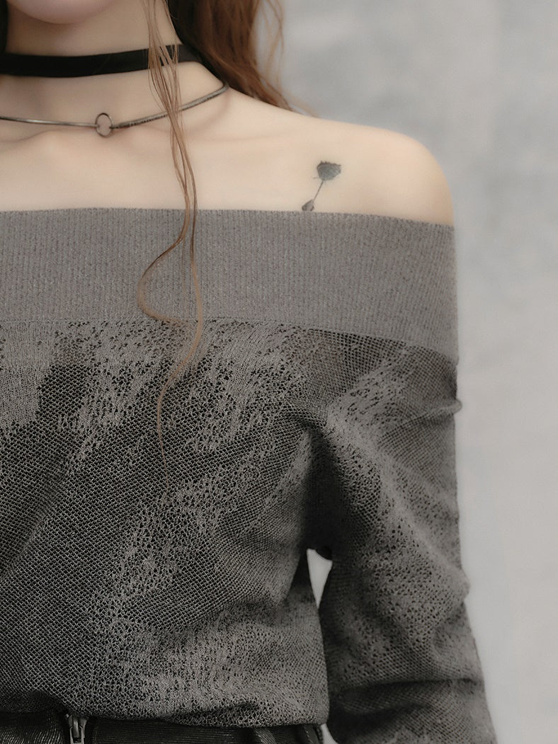 ONE-SHOULDER PULLOVER