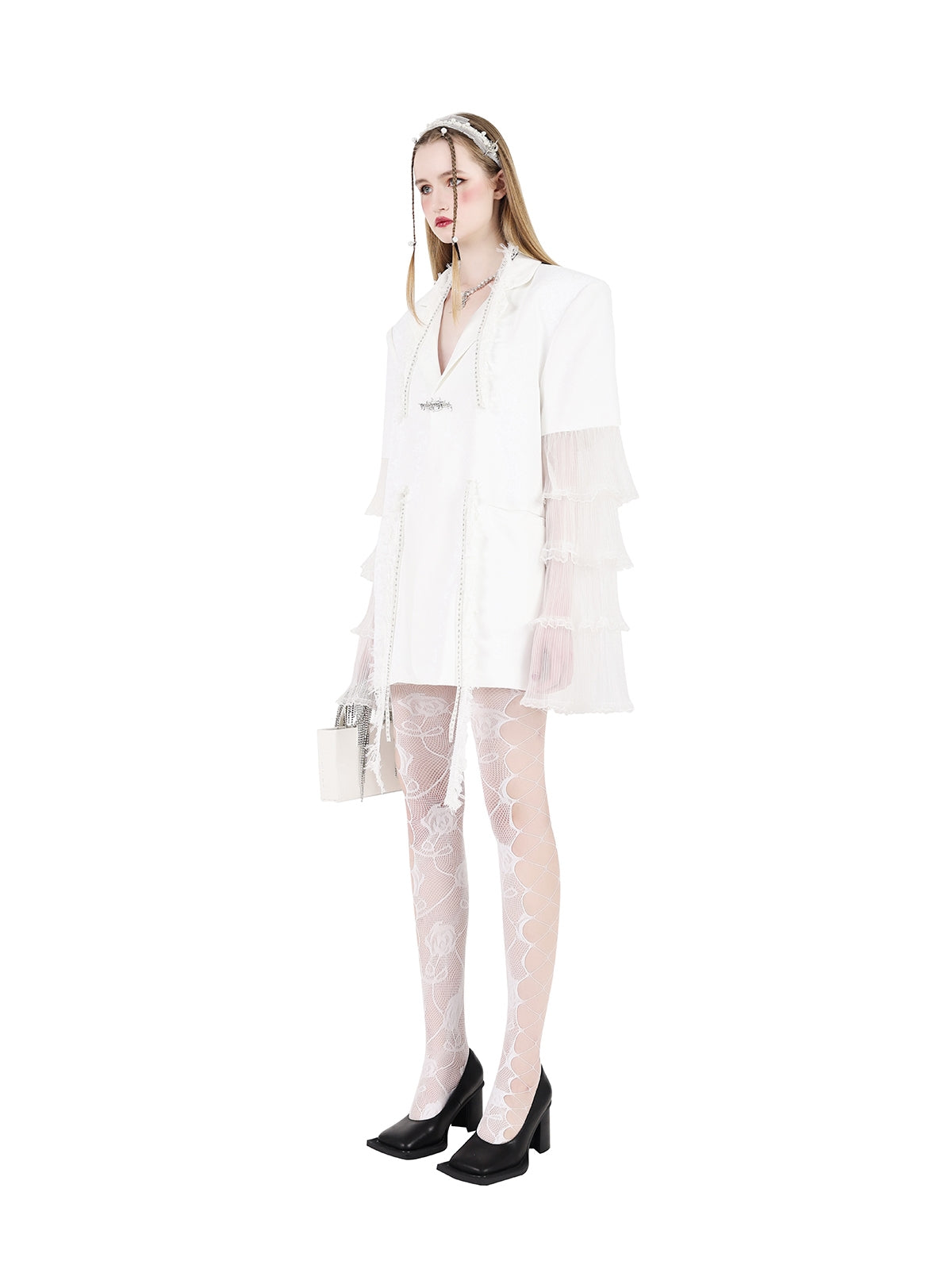 Lace Stitching Jacket