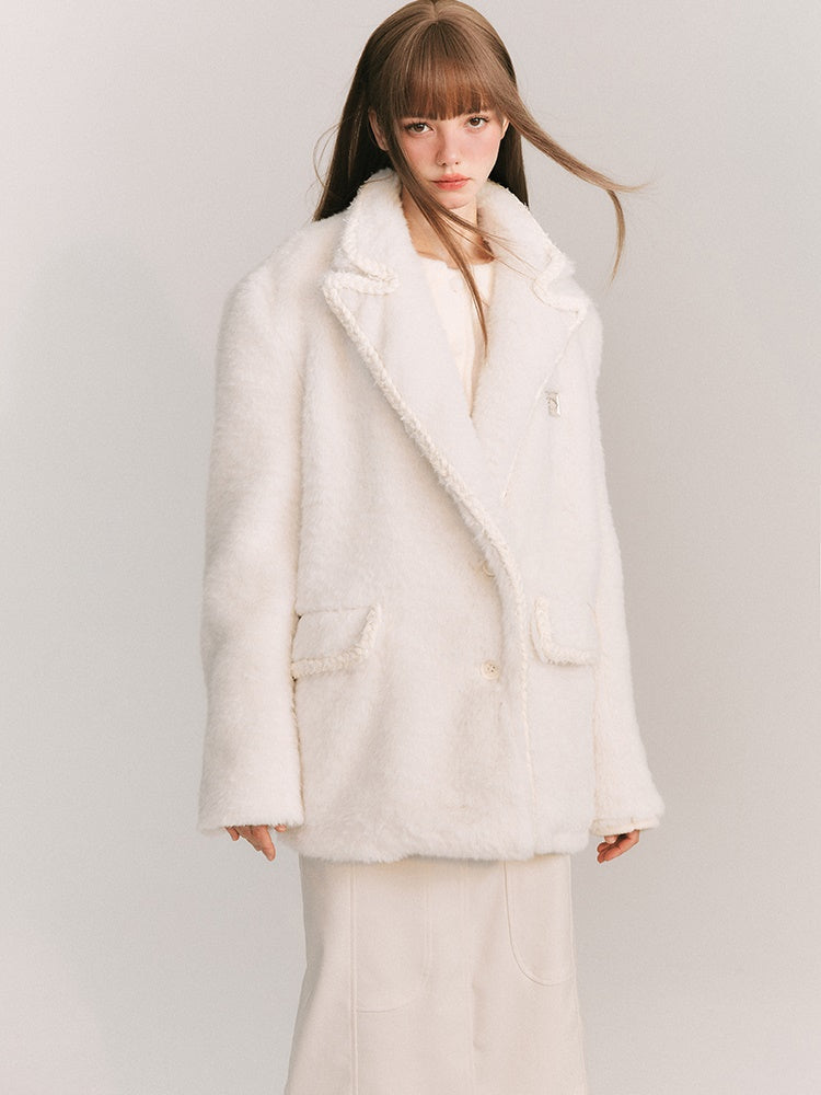 Furry Hairy Twist Jacket