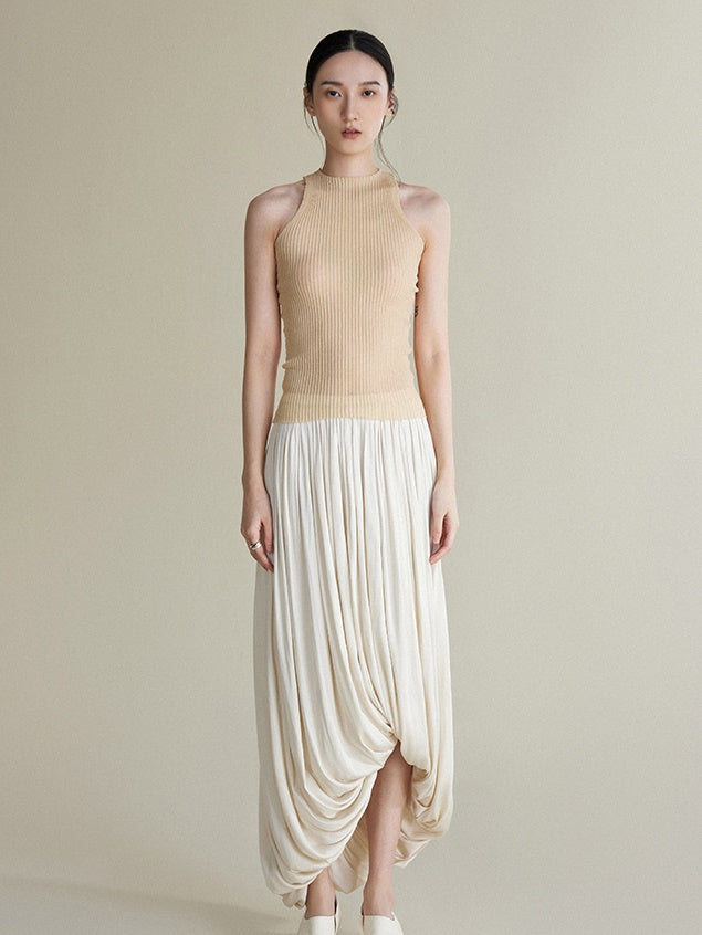 Short Vest & Cardigan TWO-PIECE Set