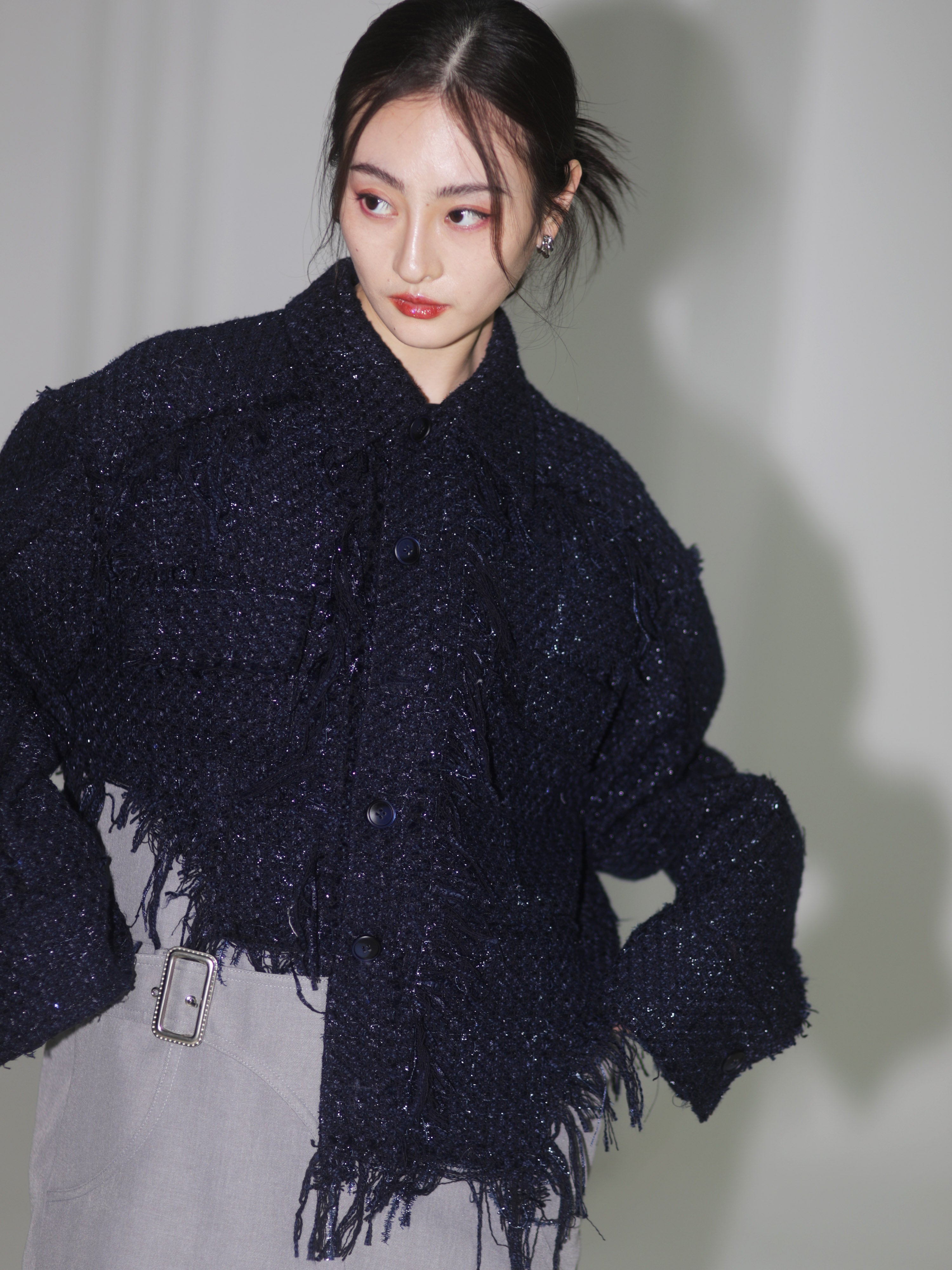 Randspleißen Overalls Jacke