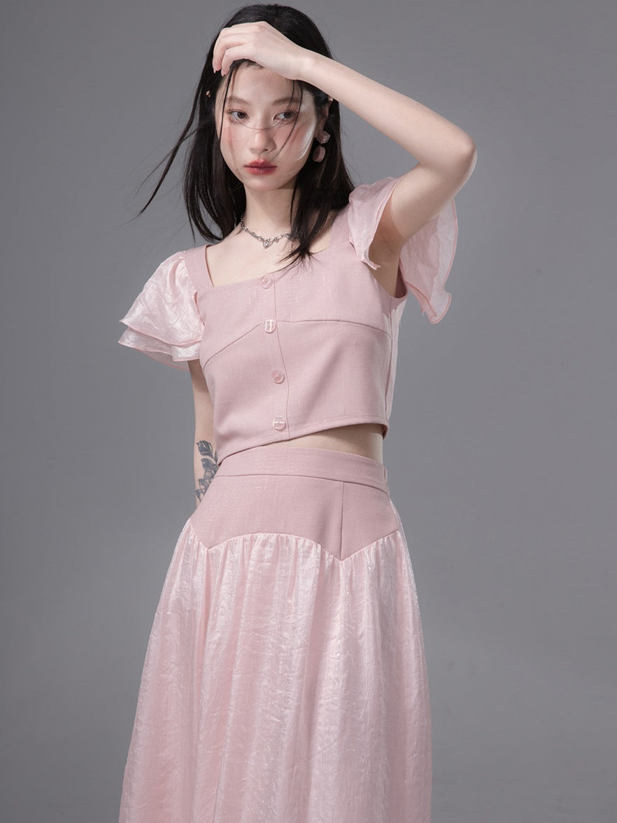 Flying Sleeve Top & Gaze Rock Setup