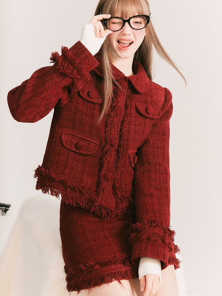 Wollduftjacke und Halbrock