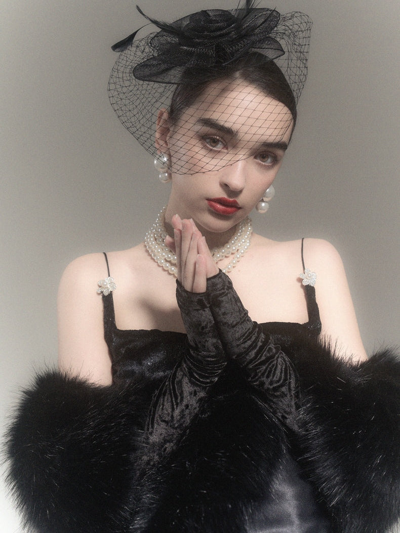 Gefälschter Pelzschal