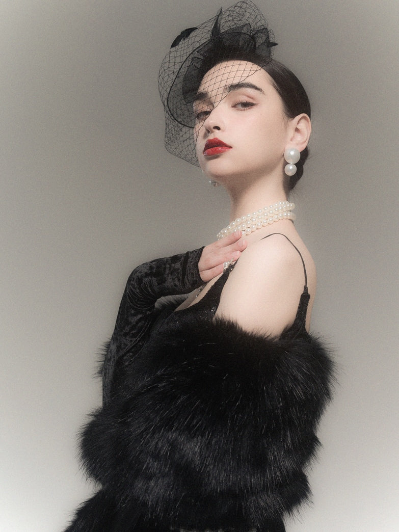 Gefälschter Pelzschal