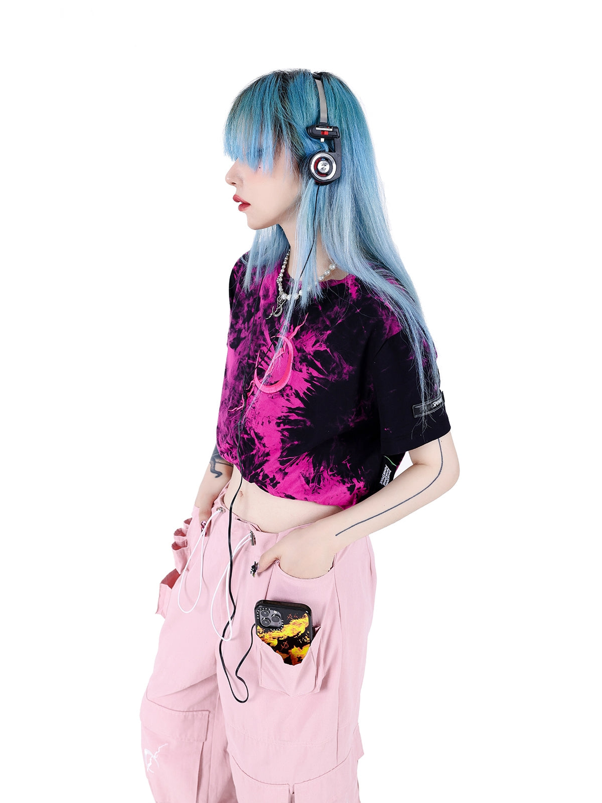 TIE-DYE SHORT T-SHIRT