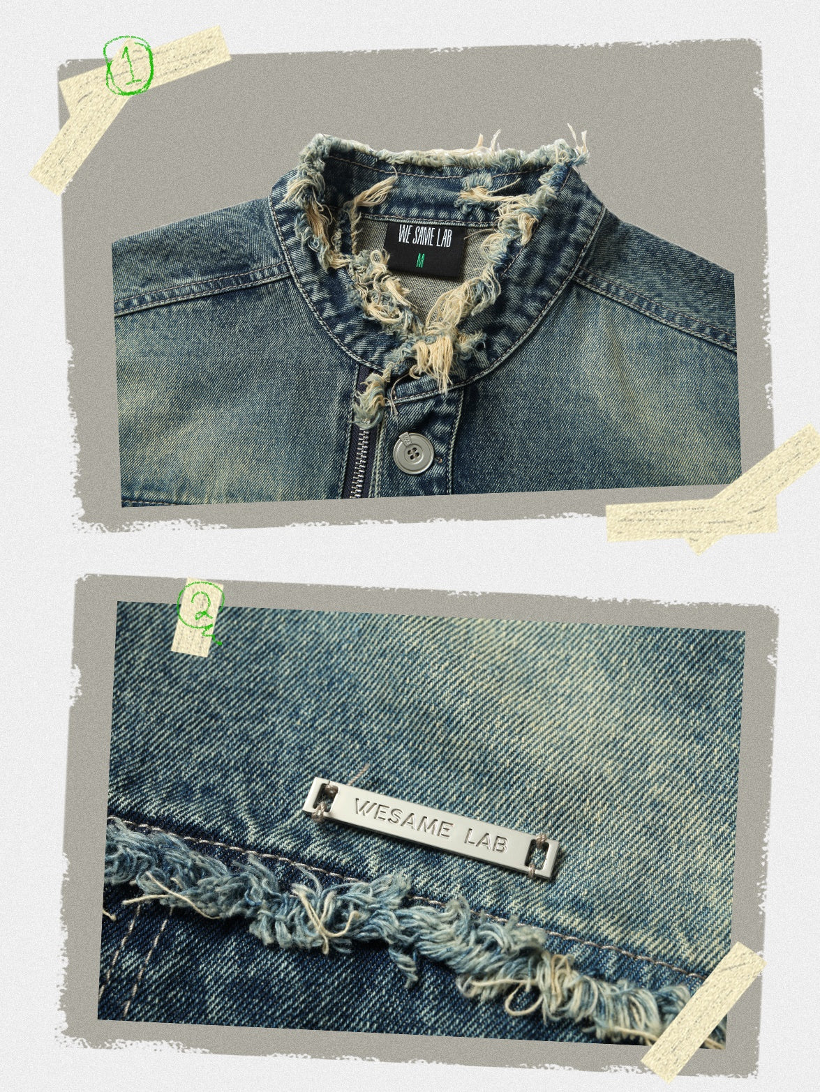 LOOSE SHORT DENIM JACKET