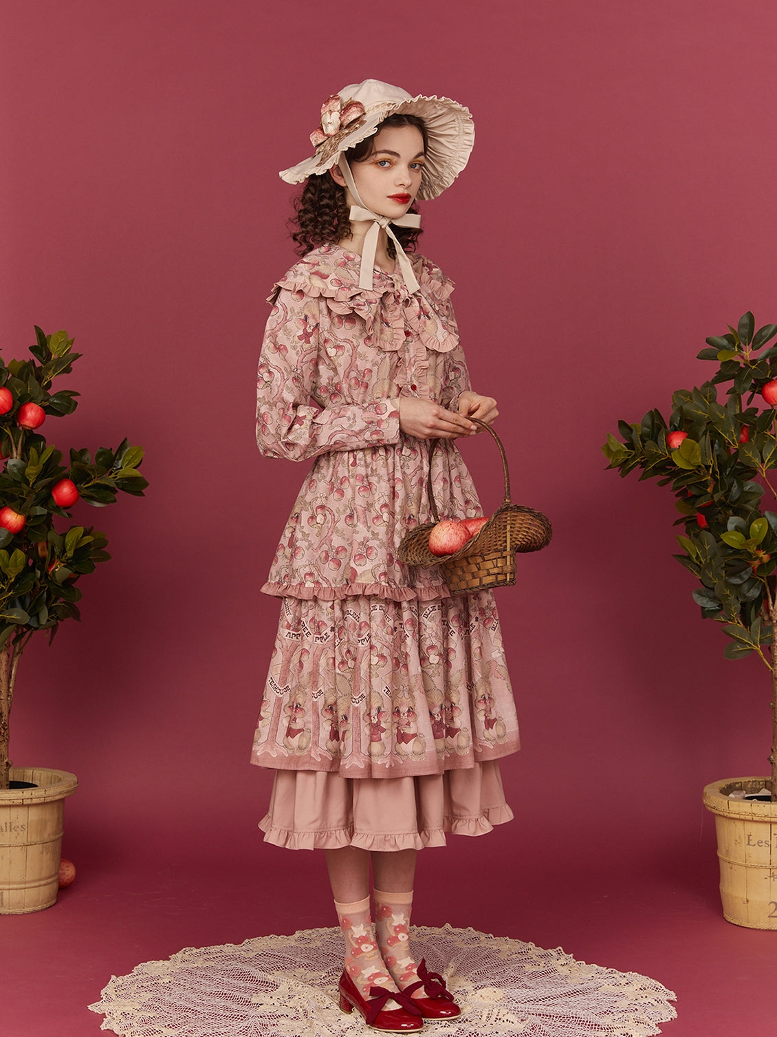 Choux mignon de brise mignonne rétro antique douce