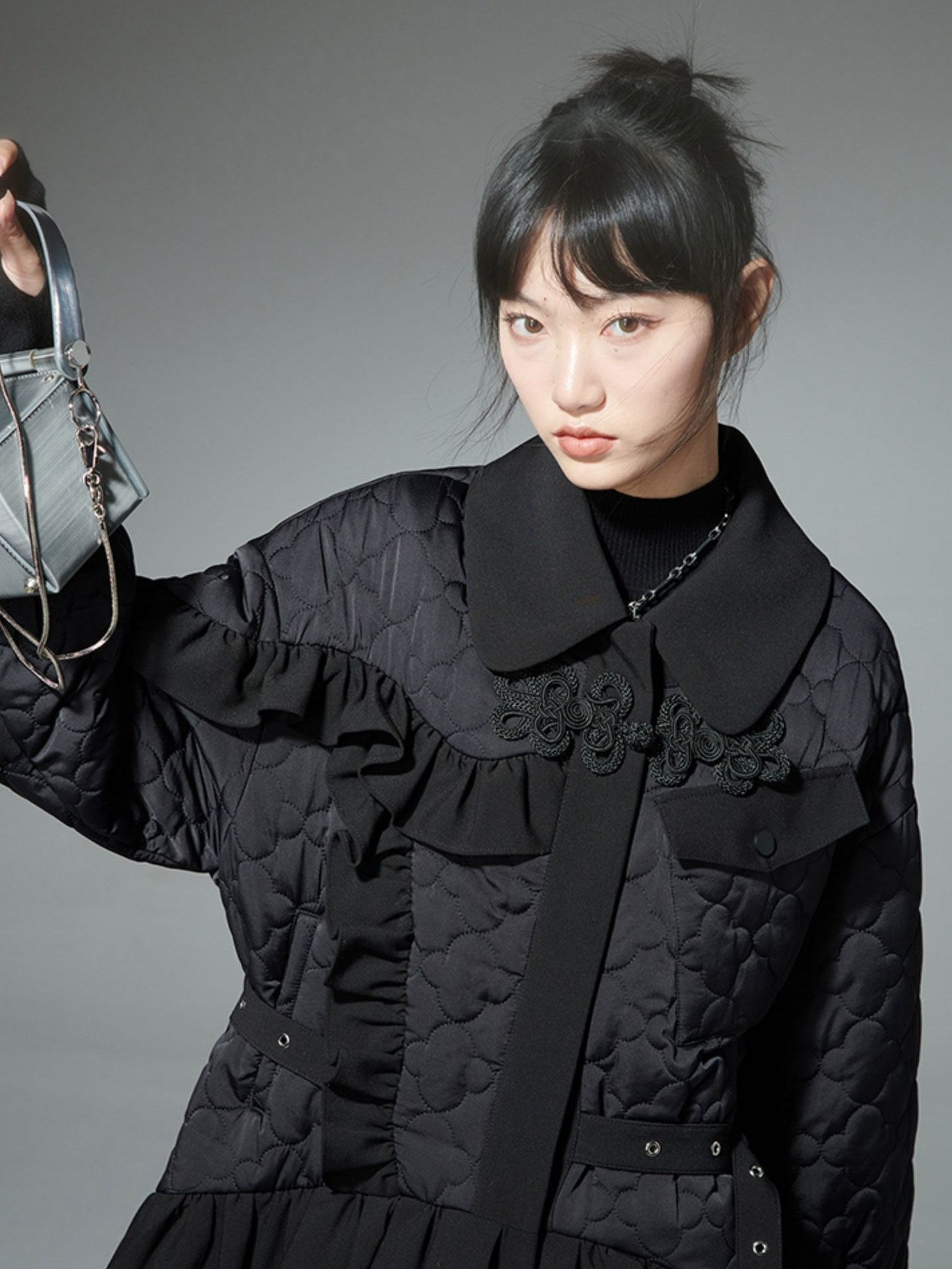 Nouvelle veste en coton brodée chinoise