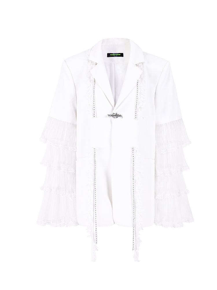 Lace Stitching Jacket