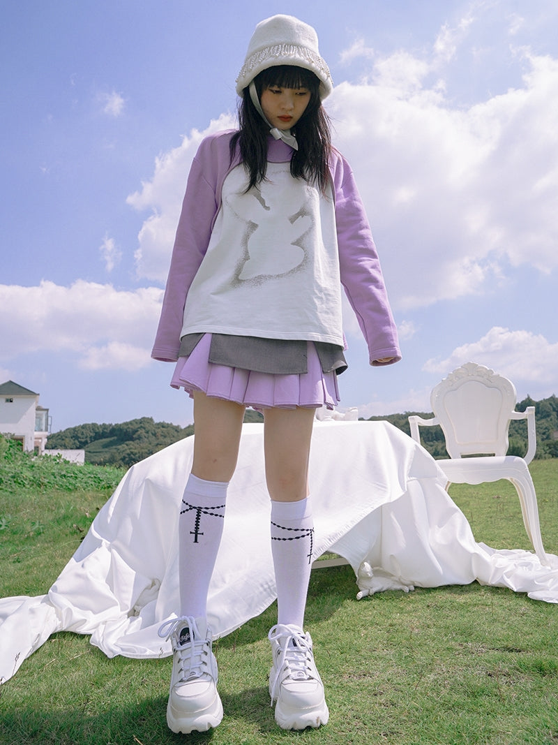 가역적 인 2way 니치 풀오버