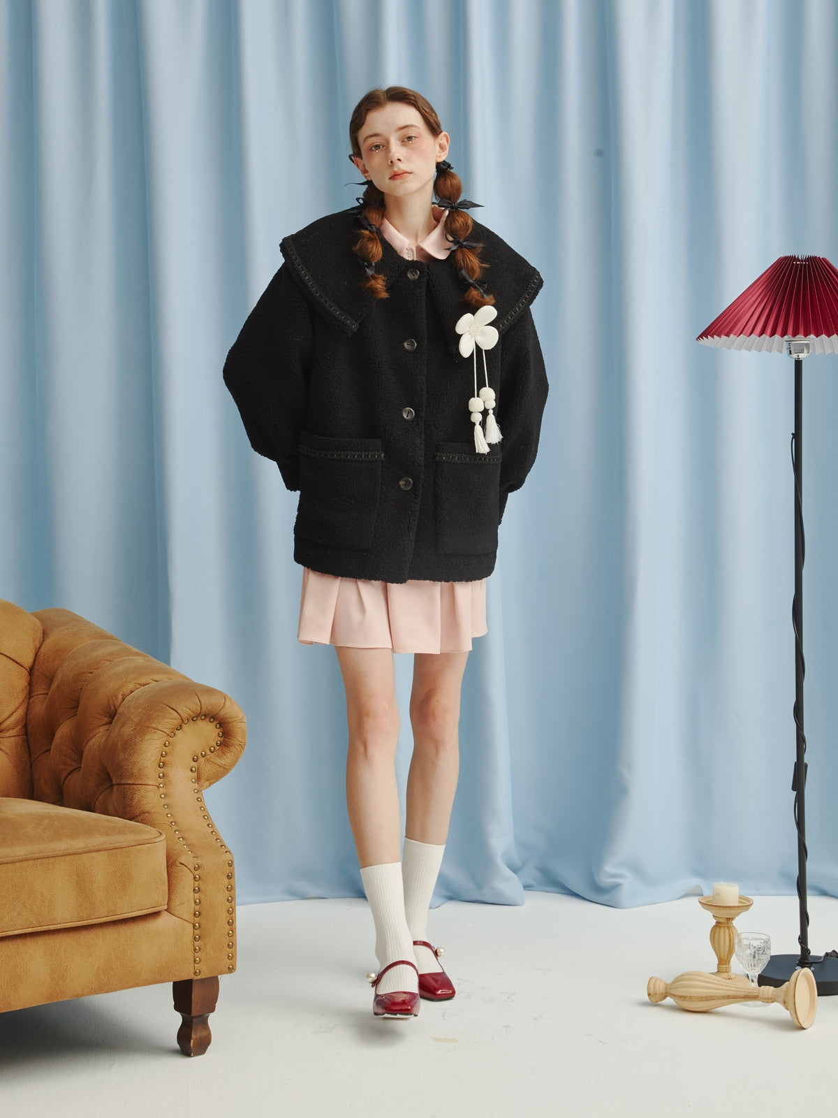 Süße süße Wollblume Kurzschicht