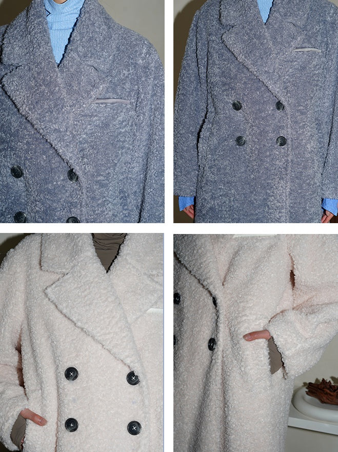 HeavyWeight Wool Long Loose Coat