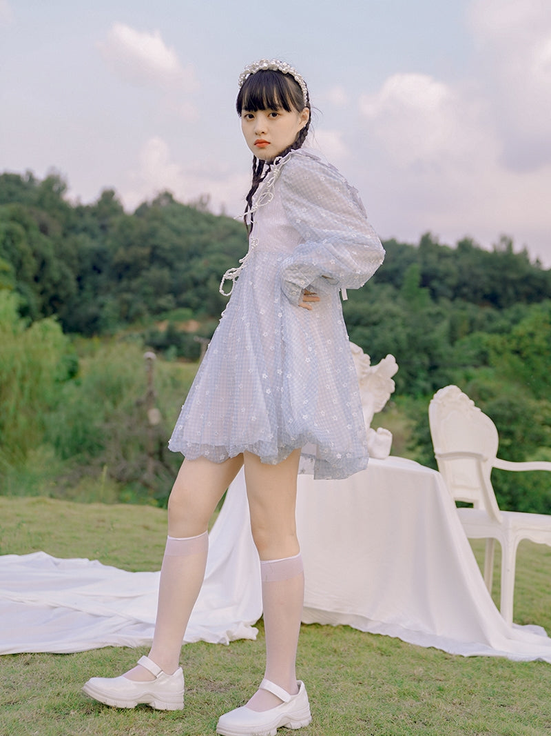 Ballonspitze fril süßer Seemann ein Stück