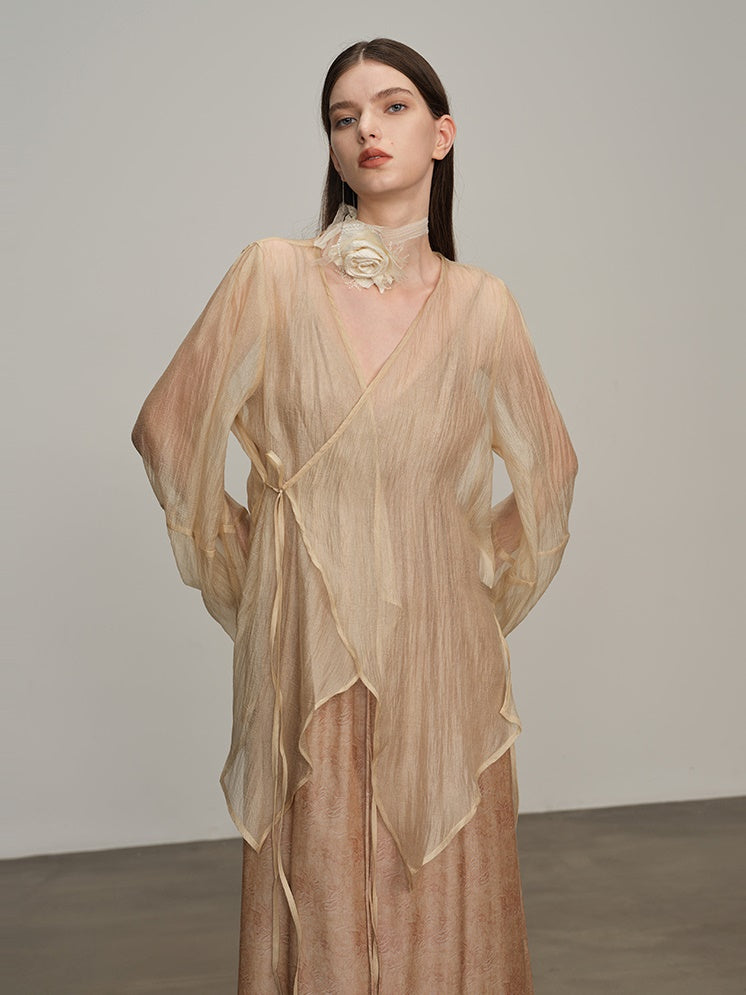 Spitze Rose Halshöcher