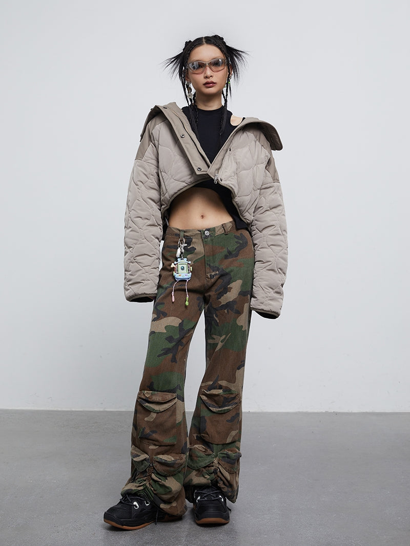 Kaufmantel Zipper -Mantel