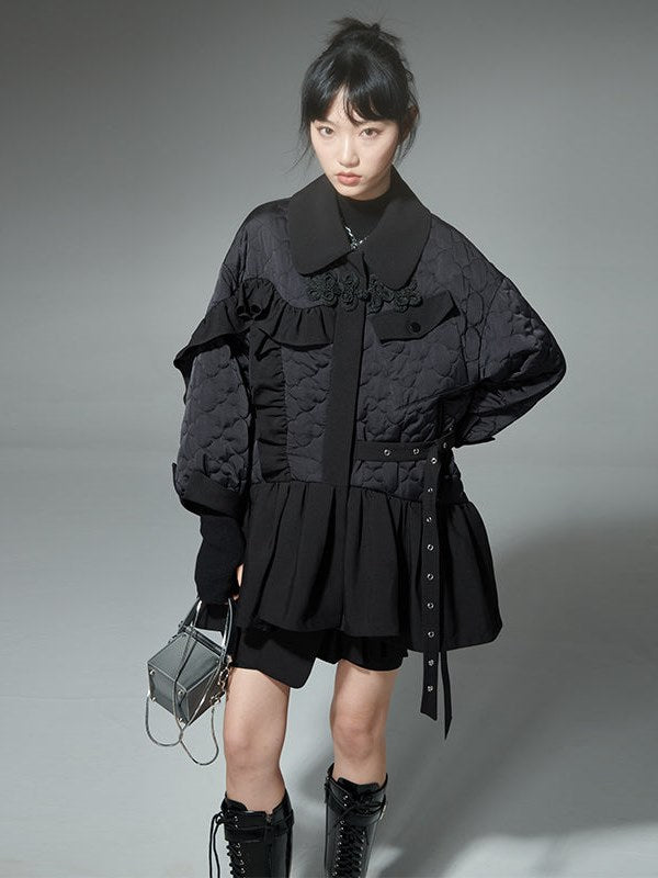 Nouvelle veste en coton brodée chinoise