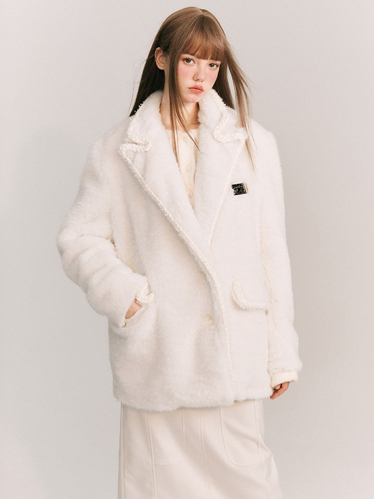 Furry Hairy Twist Jacket