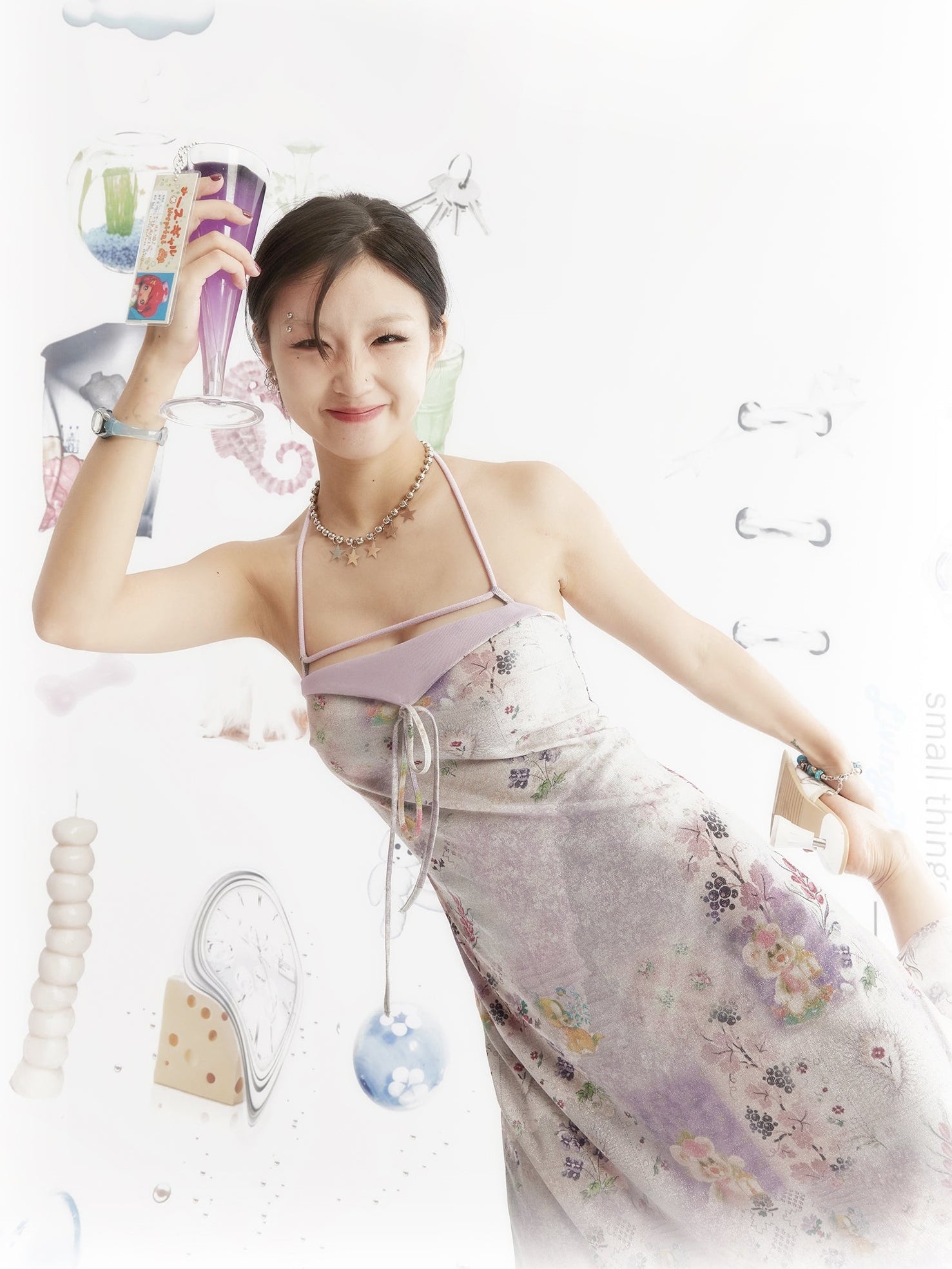 고삐 스트랩 두 가지 방법 드레스를 인쇄하십시오