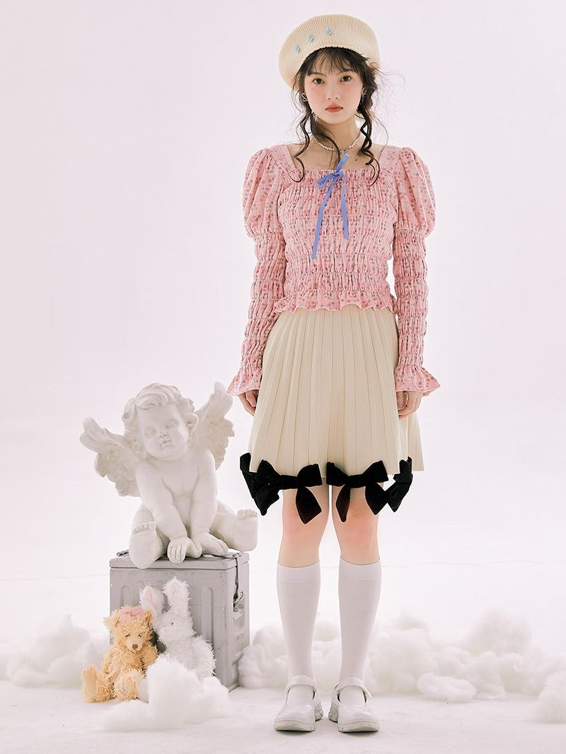 Falten Sie eine Bluse mit Schaufelschotter