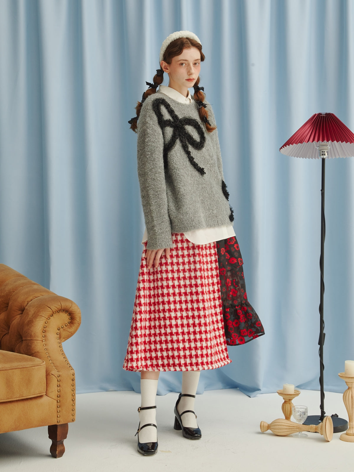 Süße süße Band Stickpullover stricke