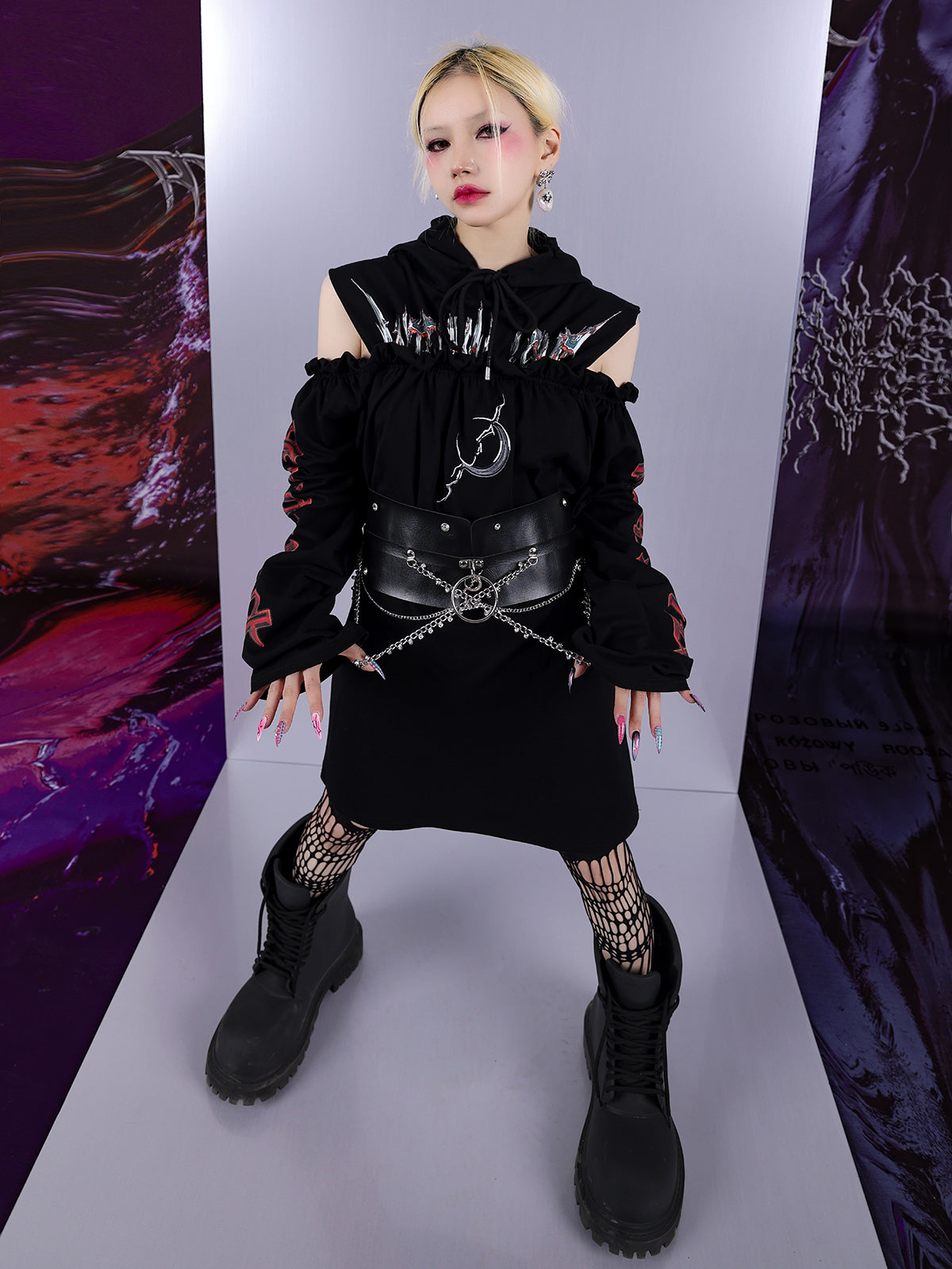Chain Rock Waist Girdle