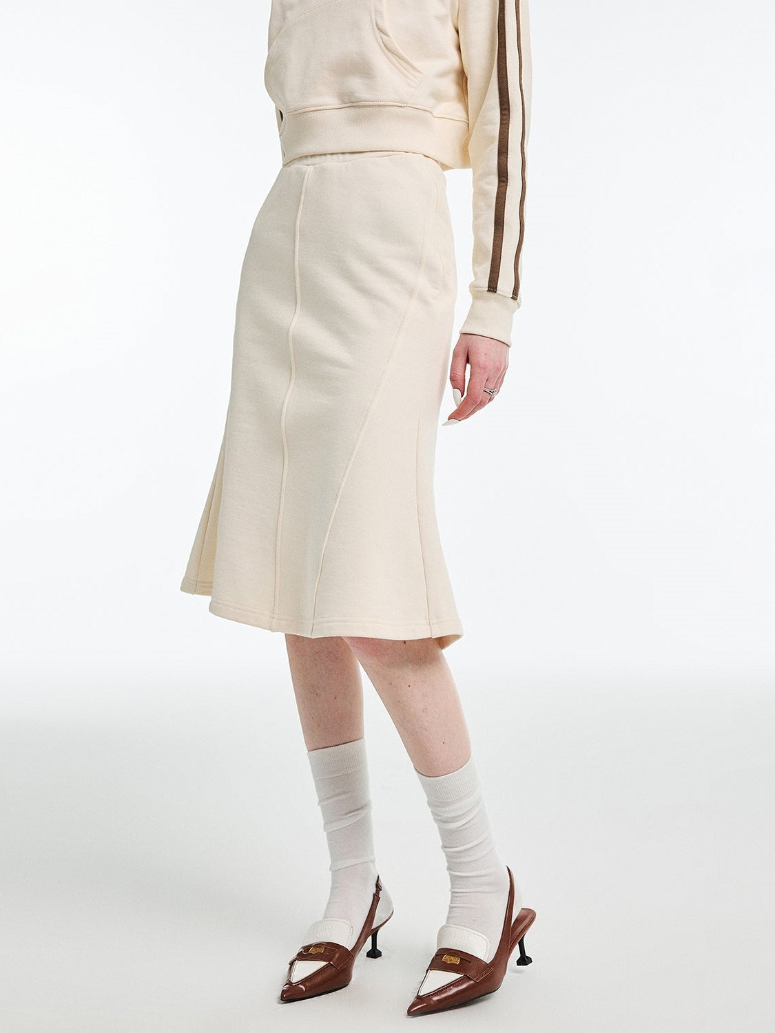 High Waist Slim Fit Skirt – ARCANA ARCHIVE
