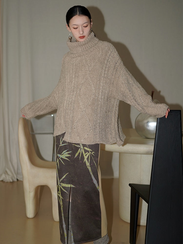 Rollkragenpullover